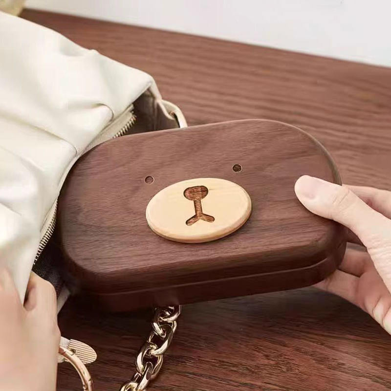 nature wood gift jewelry box for rings earrings necklaces