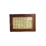 wooden jewelry gift box with customizable color logo