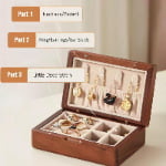 travel jewelry box for rings and loved ones gifts