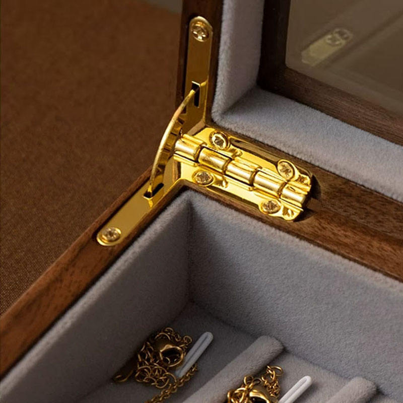 custom color logo jewelry box for OEM ODM projects