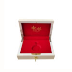 custom wooden coin box with silk screen logo