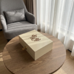 Gold Silver Coin Wooden Storage Box for Collectors and Premium Gifts