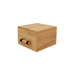 wooden coin gift box for medal and coin collection