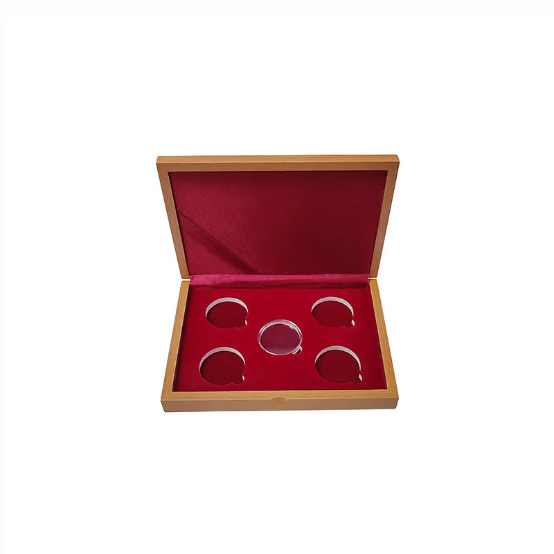wooden display box for collector gift packaging