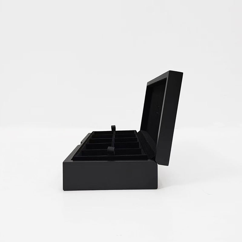 wooden coffee capsule storage box for beverage gift packing