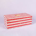 luxury wine gift packaging box in chocolate color