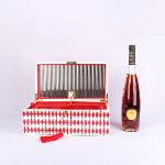 High Gloss Lacquer MDF Wine Gift Box with Mechanical Music