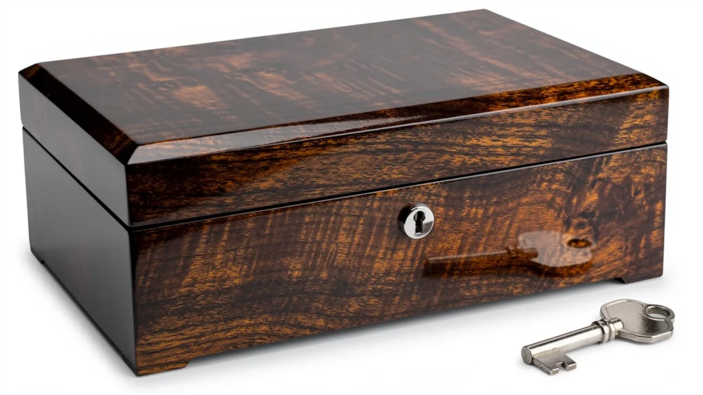 Locks for Custom Wooden Boxes: Keys, Fit and Approval