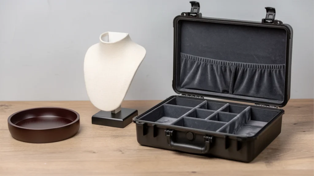 Packing Jewelry Displays for Store Transfers and Trade Shows