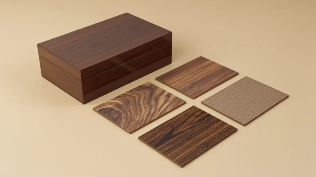 Veneer vs Laminate for Custom Wooden Boxes: Which to Choose?