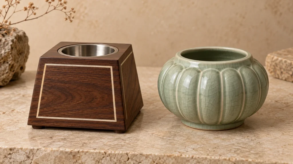Wood vs Ceramic Incense Burner: Comparing Bakhoor Designs